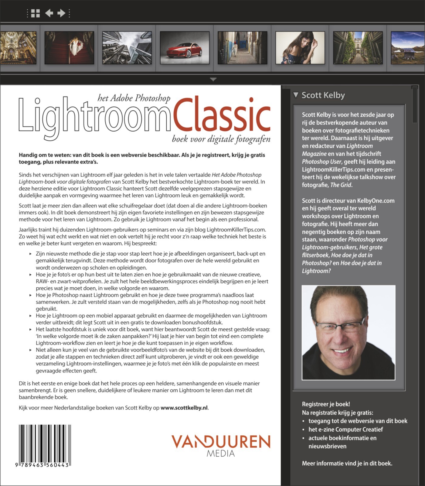 Het Adobe Photoshop Lightroom classic CC boek voor digitale fotografen - 2de editie achterkant