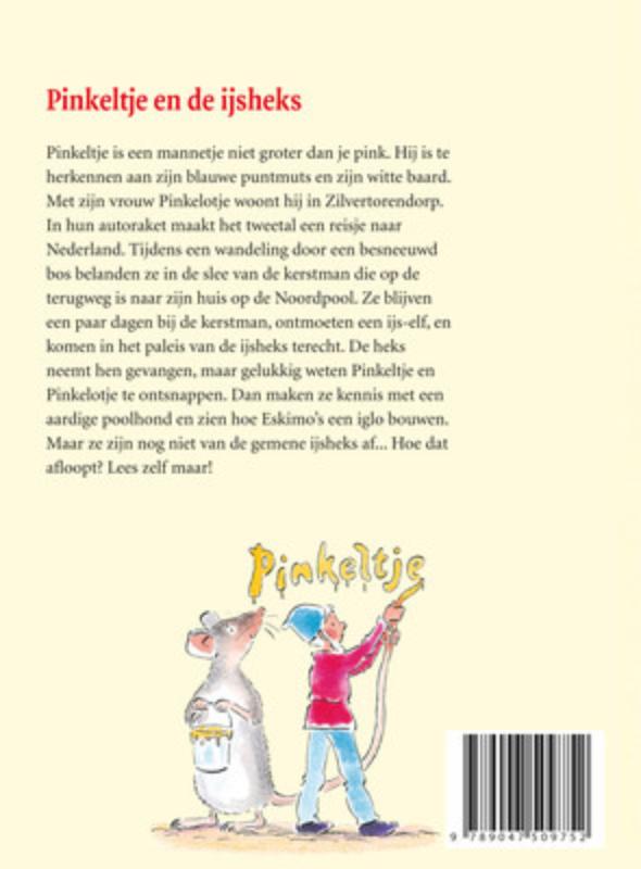 Pinkeltje 22 -   Pinkeltje en de ijsheks achterkant