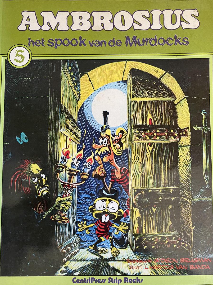 Ambrosius  deel 5 Het spook van de Murdocks (stripboek)