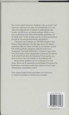 Cyprianus: Bidden in een boze wereld achterkant