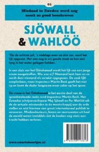 De vrouw in het Götakanaal / Sjöwall & Wahlöö achterkant