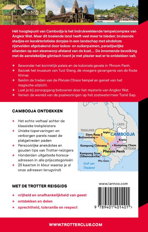 Cambodja / Trotter achterkant