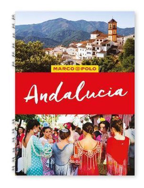Marco Polo Spiral Travel Guides- Andalucia Marco Polo Travel Guide - with pull out map