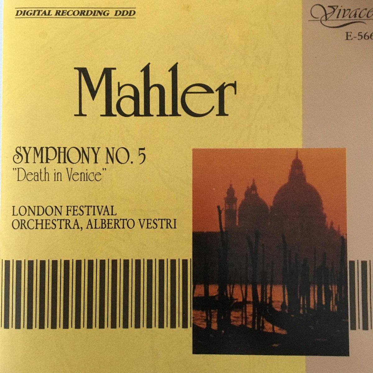 Gustav Mahler, The London Festival Orchestra, Alberto Vestri - Symphony No. 5 "Death in Venice "