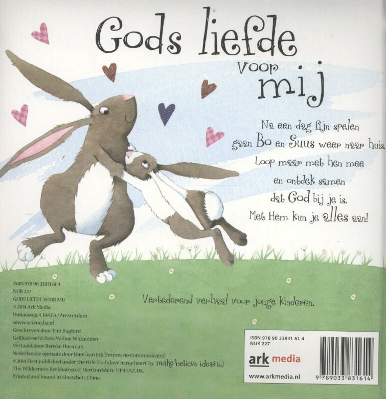 Gods liefde voor mij achterkant