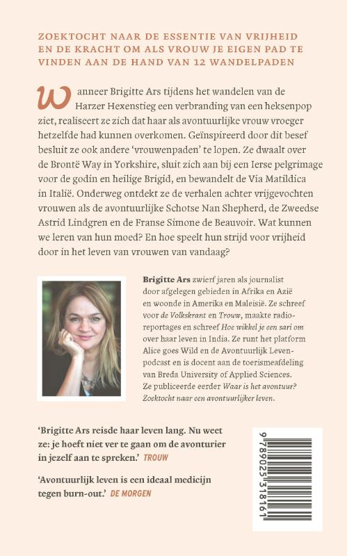 Het wilde-vrouwenpad achterkant