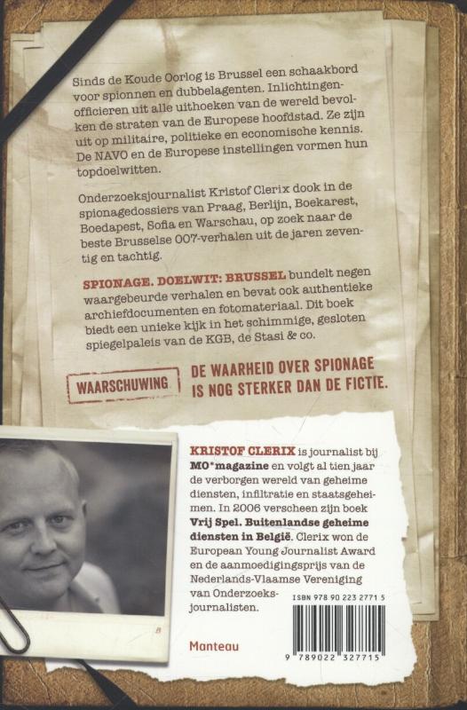 Spionage achterkant