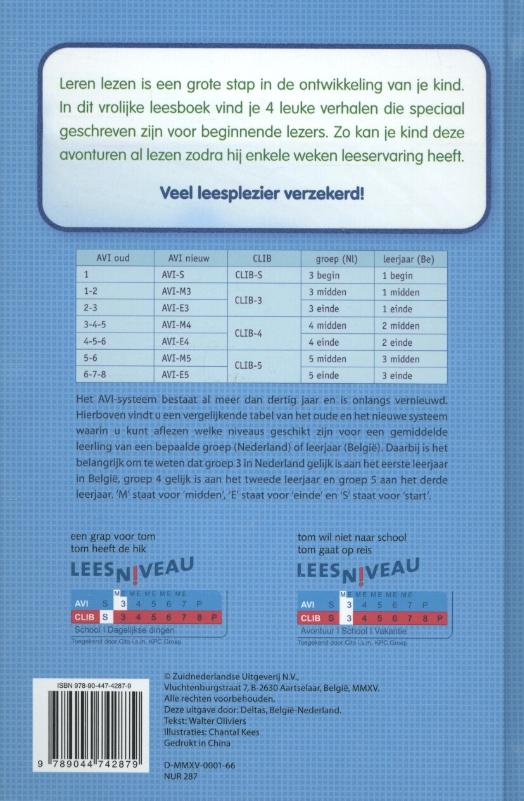 Eerste leespret voor jongens achterkant