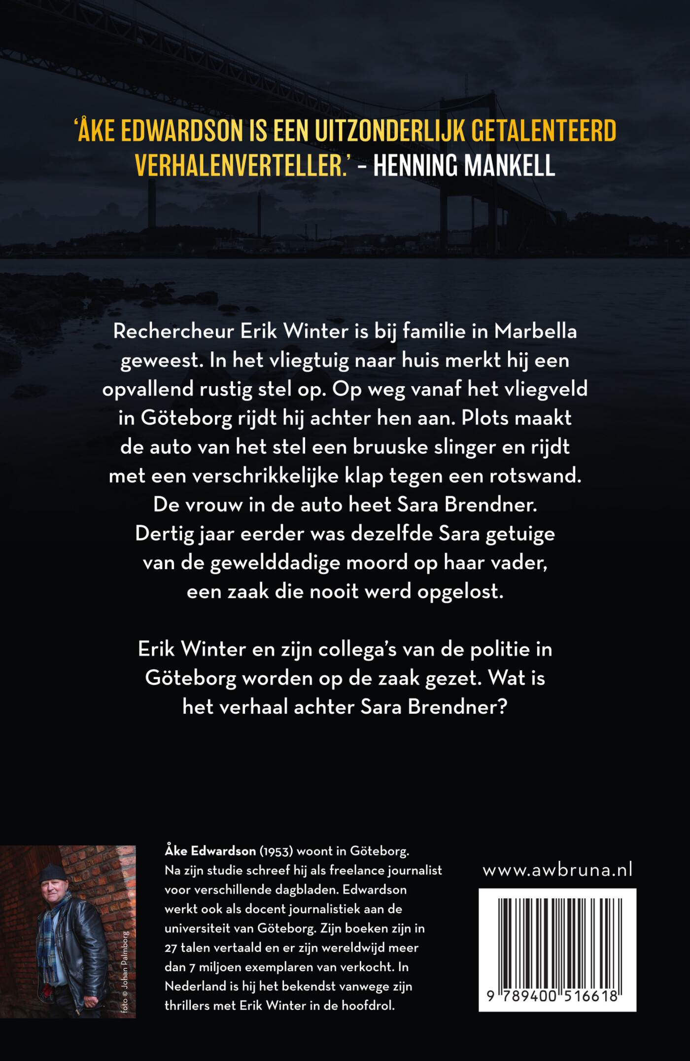 De dertiende zaak (Erik Winter 13) / Erik Winter / 13 achterkant