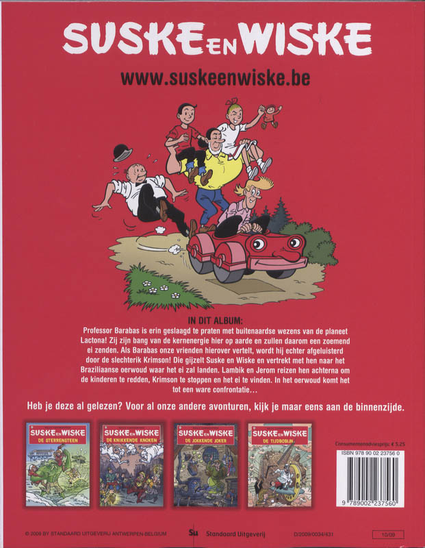 Suske En Wiske 073 Het Zoemende Ei achterkant