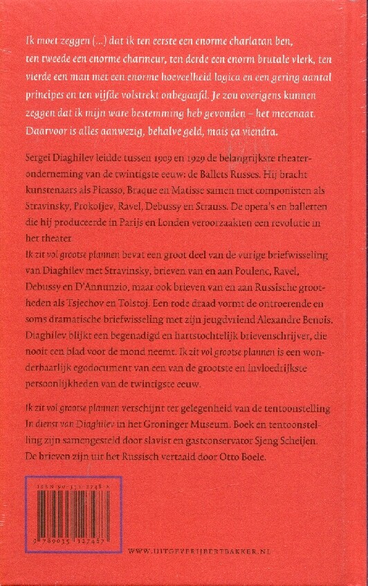 Ik zit vol grootse plannen achterkant