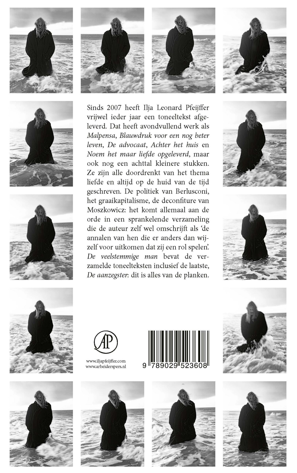 De veelstemmige man achterkant