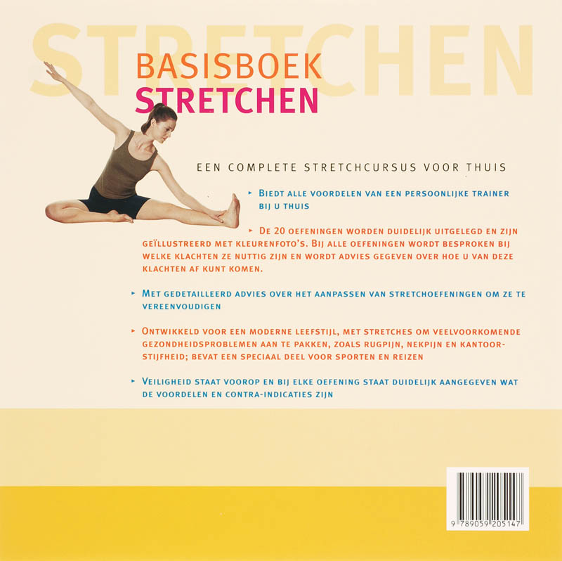 Basisboek Stretchen achterkant