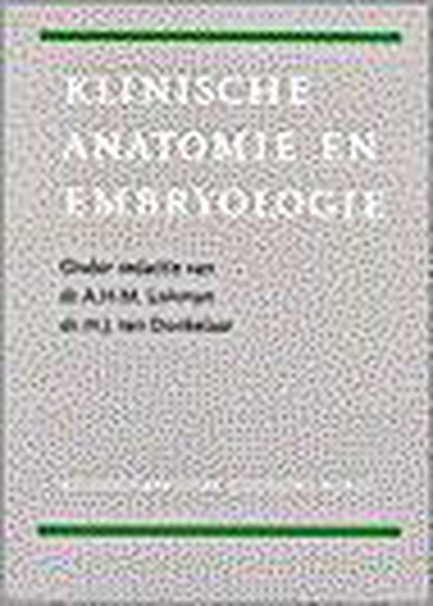 boekenbalie_9789063484491_cover KLINISCHE ANATOMIE EN EMBRYOLOGIE DR 1