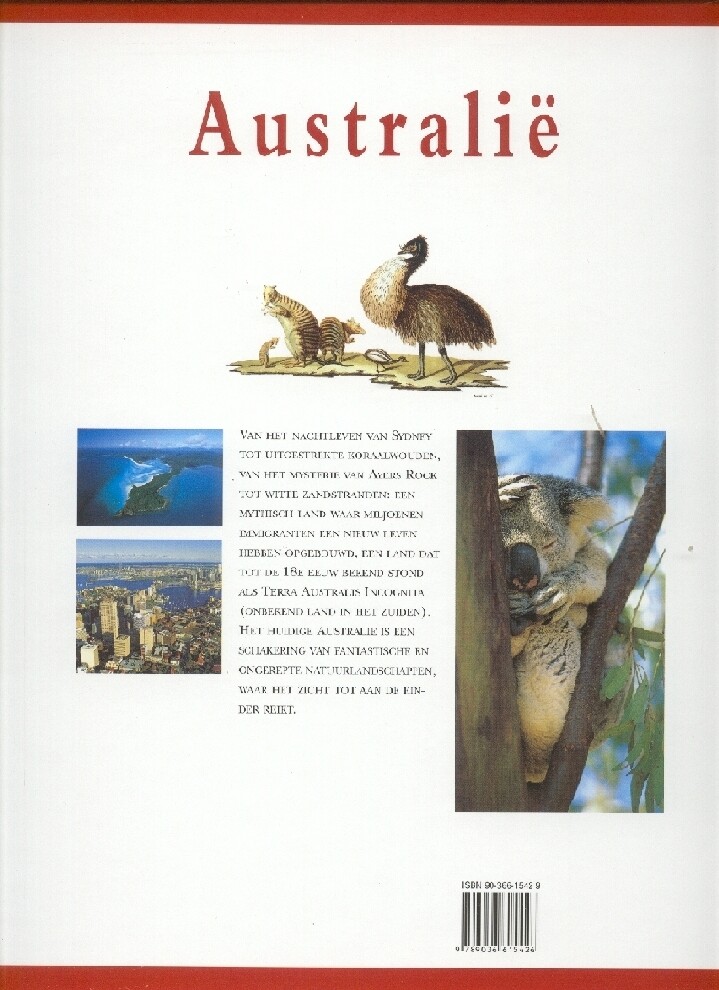 Australie achterkant