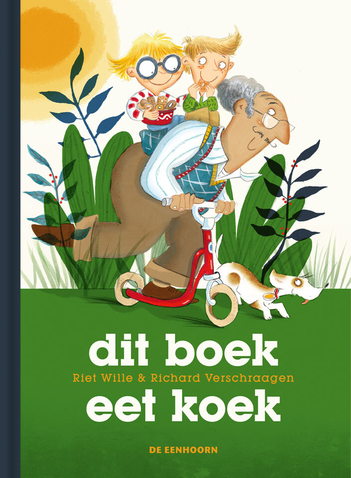 Dit boek eet koek