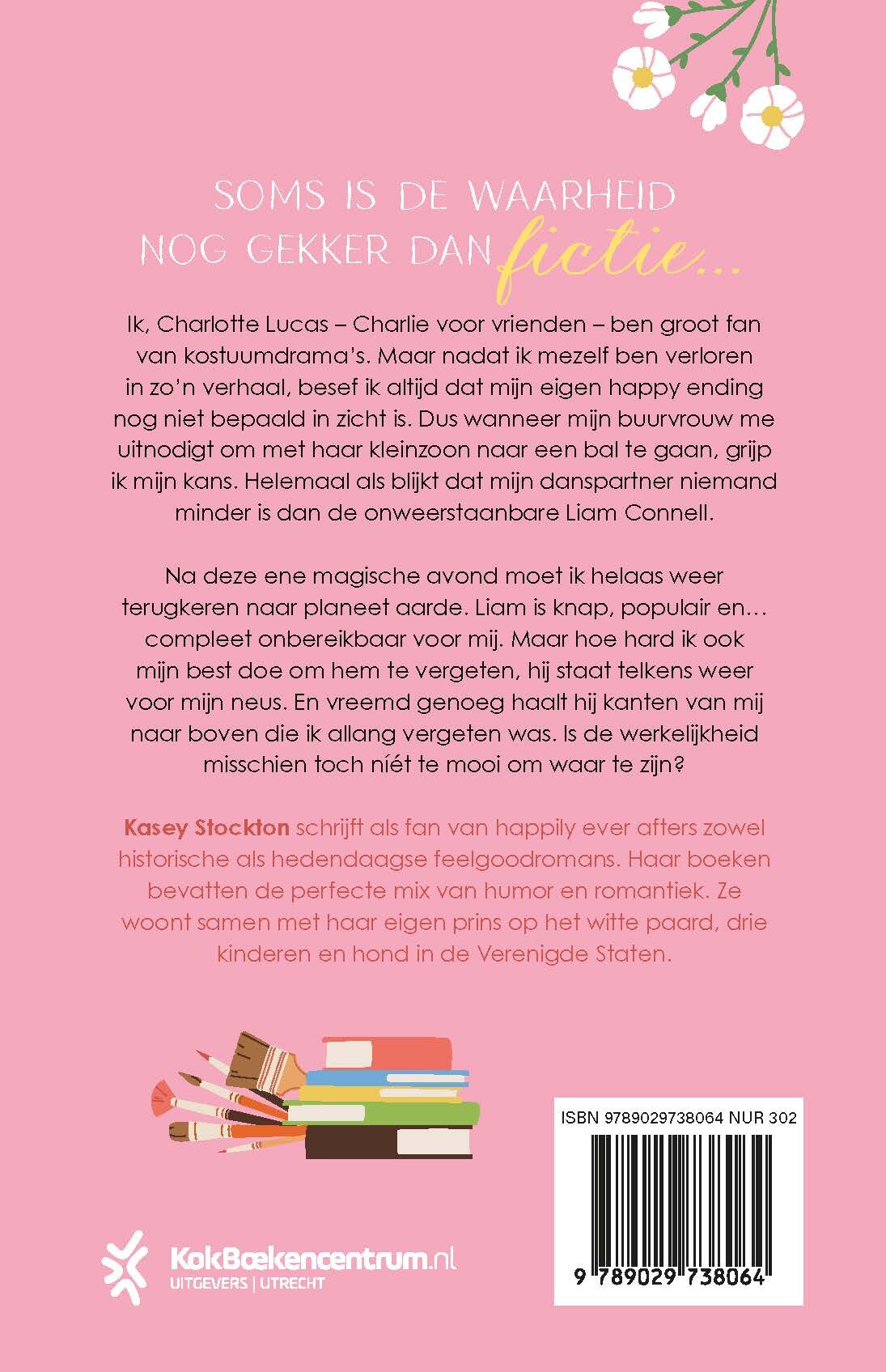 Verstrikt in fictie achterkant