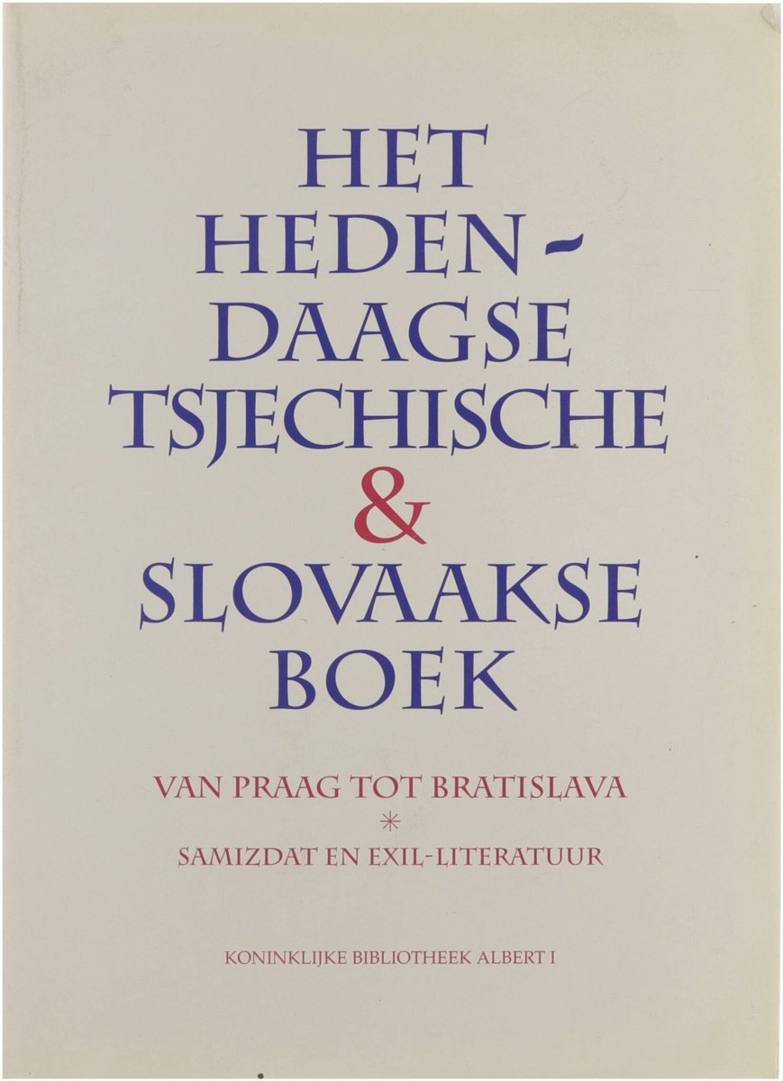 Tsjechische en slovaakse boek