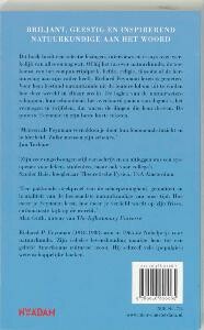 The pleasure of finding things out Nederlandse editie achterkant