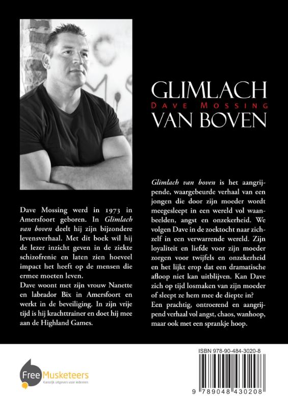 Glimlach van boven achterkant
