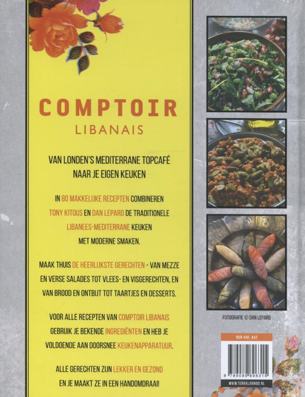 Comptoir Libanais achterkant