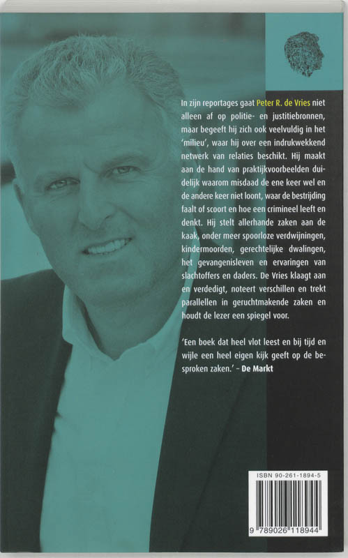 Beroep : misdaadverslaggever Beroep : misdaadverslaggever achterkant