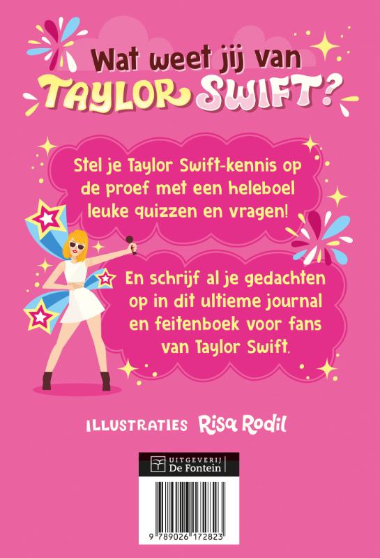 Alle weetjes over Taylor Swift achterkant