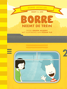 Borre Leesclub - Borre neemt de trein