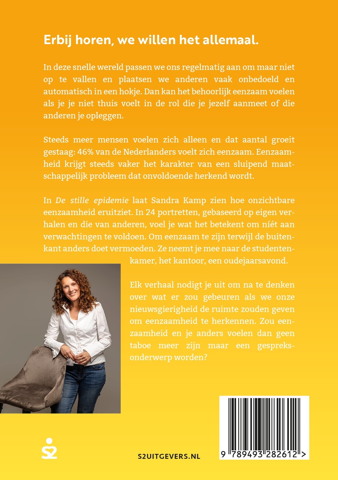 De stille epidemie achterkant