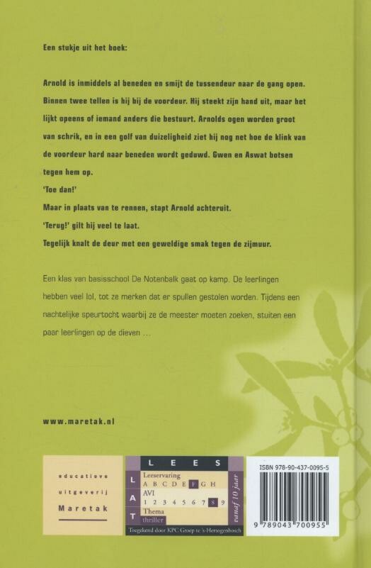 Kanjerkamp / De nieuwe Maretak achterkant