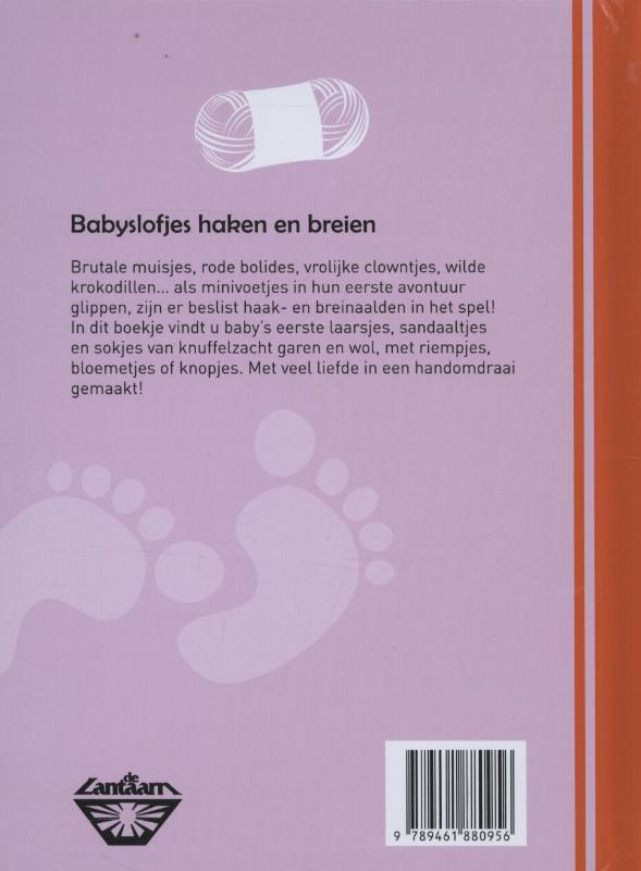 Babyslofjes haken en breien / druk 1 achterkant