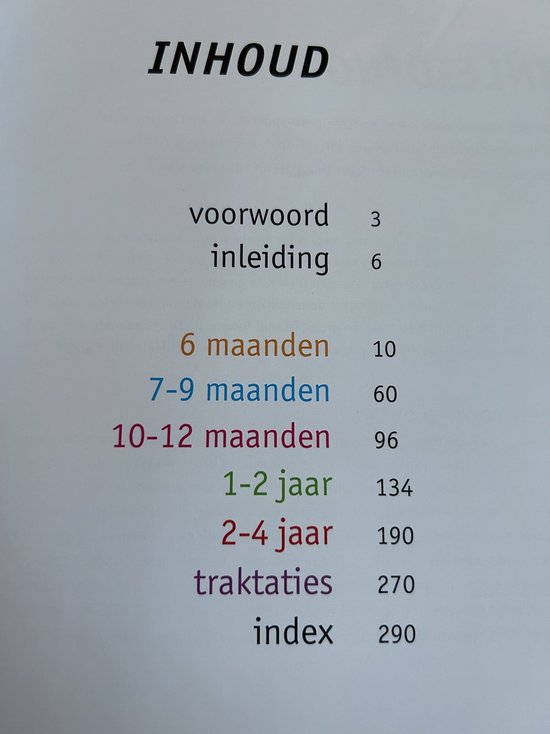 Opperdepop kookboek voor kinderen van 0 tot 4 jaar