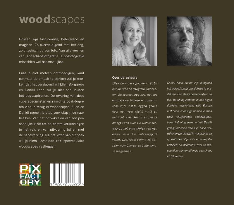 Woodscapes / Handboeken spectaculaire fotografie / 2 achterkant