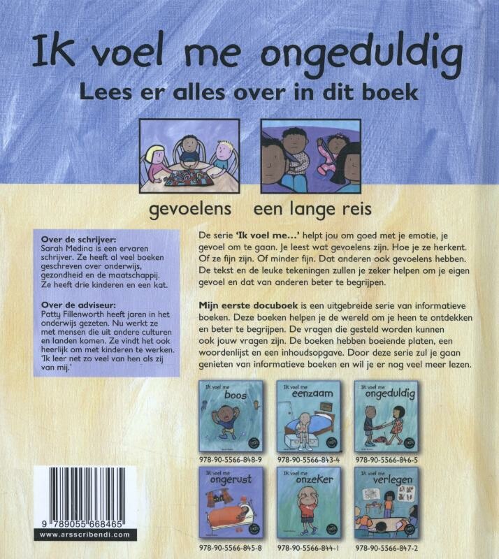 Ongeduldig / Ik voel me... achterkant