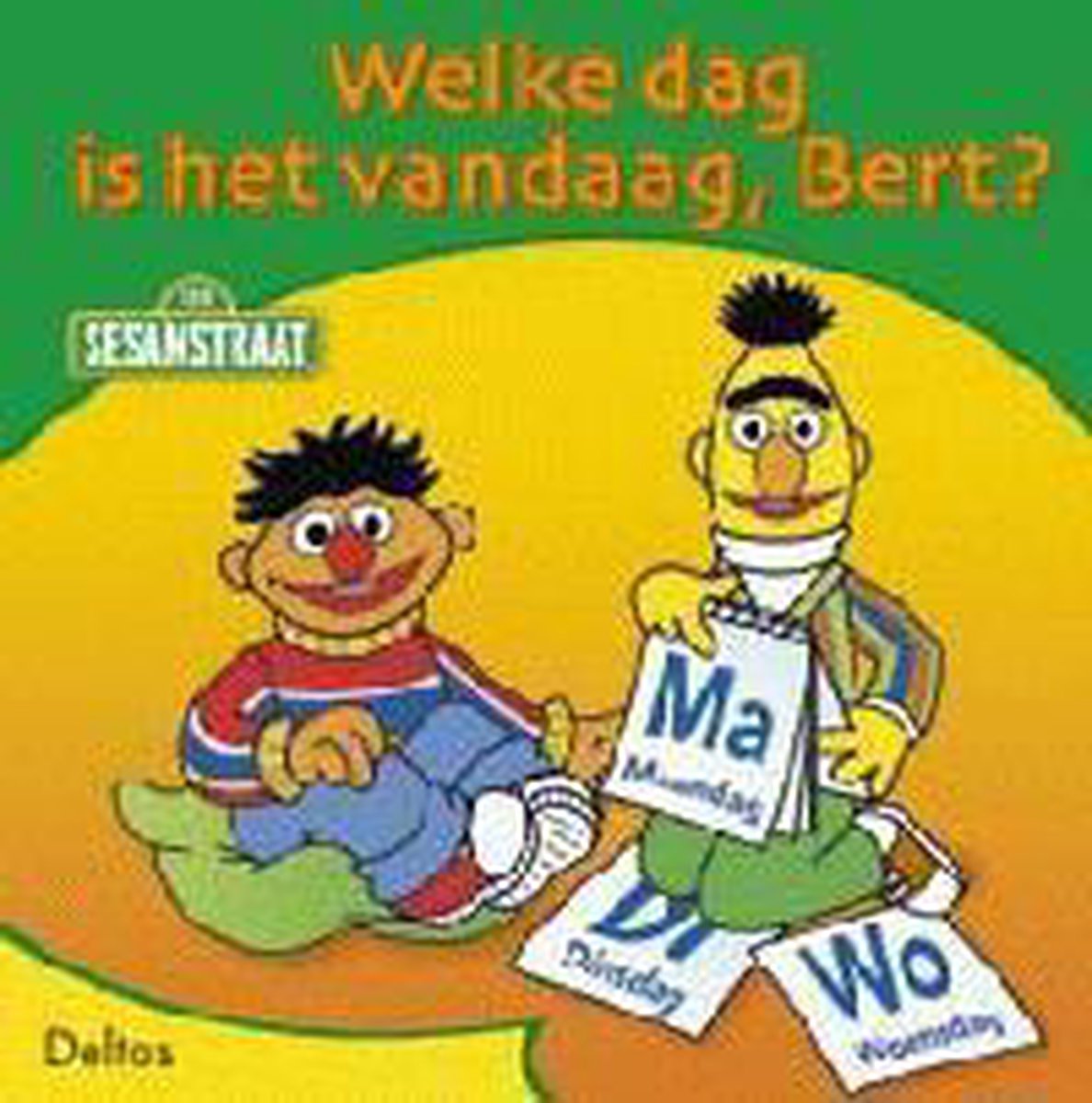 Sesamstraat kartonboek - In de dierentuin / Welke dag (2t)
