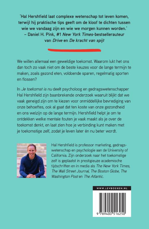 Je toekomst is nu achterkant