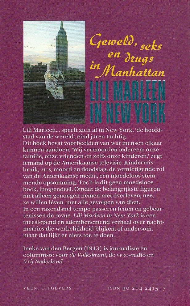 Lili Marleen in New York achterkant