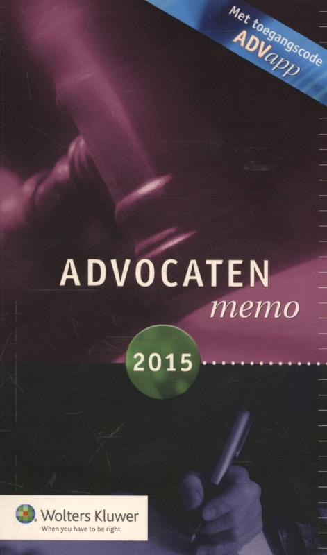 Advocatenmemo 2015