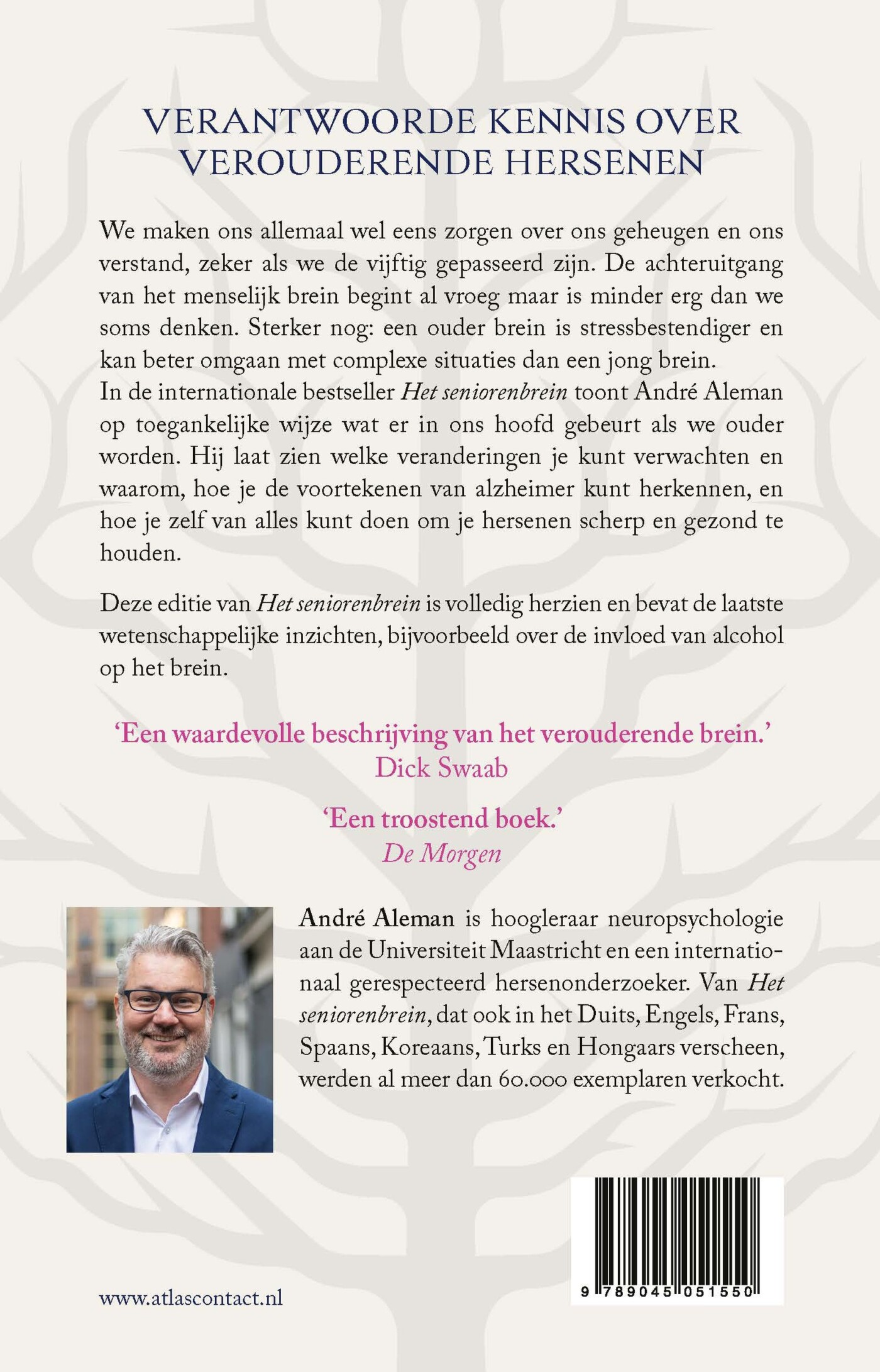 Het seniorenbrein achterkant