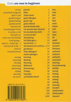 Duits / ANWB Taalgids achterkant