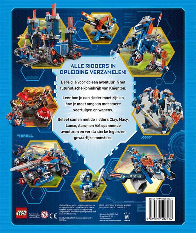 LEGO Nexo Knights: Het grote Ridderboek achterkant