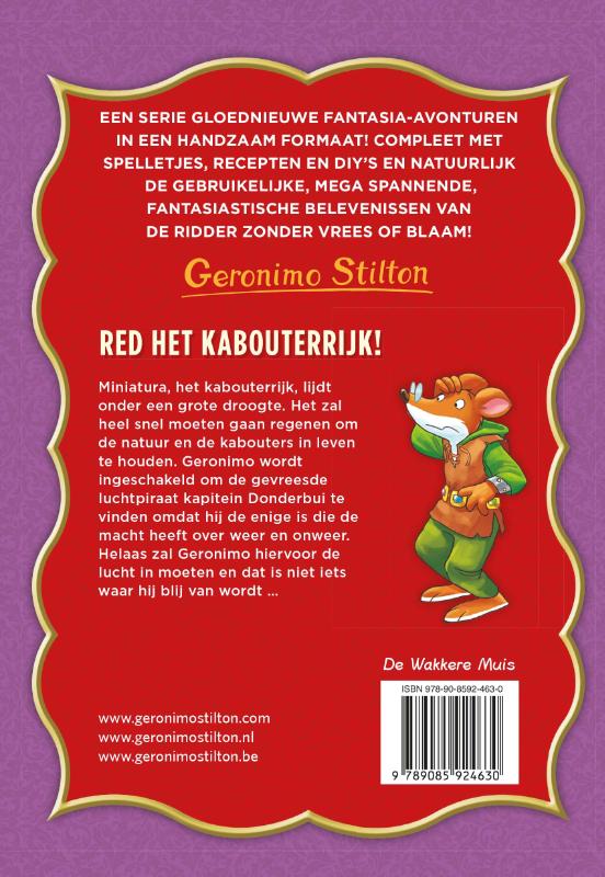 Red het kabouterrijk! / Avonturen in Fantasia / 6 achterkant