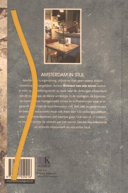 Amsterdam in stijl achterkant