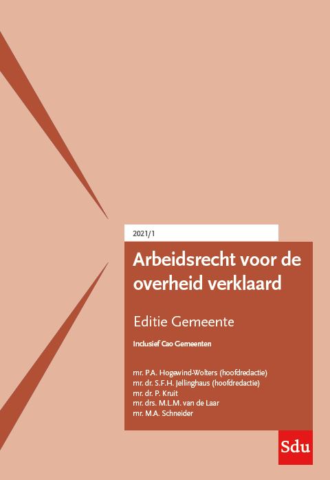 boekenbalie_9789012406512_cover Arbeidsrecht voor de overheid verklaard, Editie Gemeente. 2021/1
