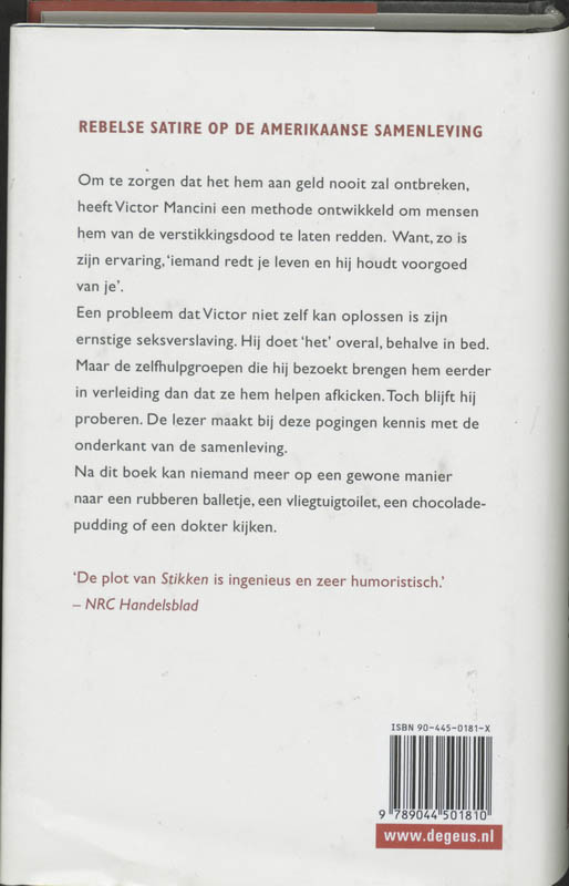 Stikken achterkant