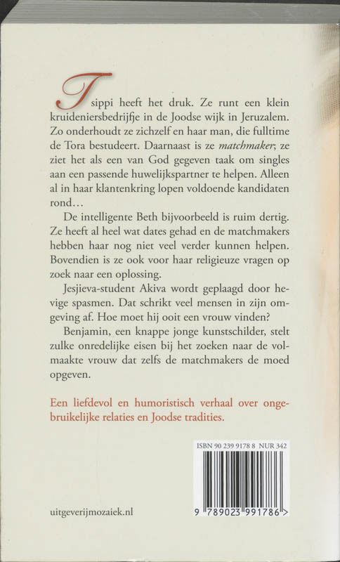 Bruiloft in Jeruzalem Bruilof In Jeruzalem achterkant