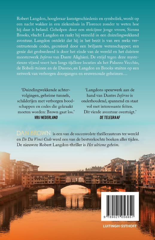 Inferno / Robert Langdon / 4 achterkant