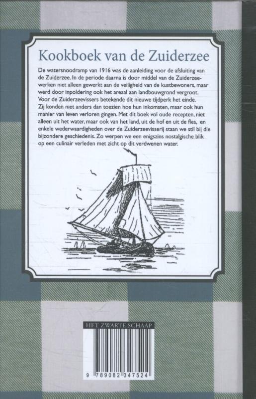 Kookboek van de Zuiderzee achterkant