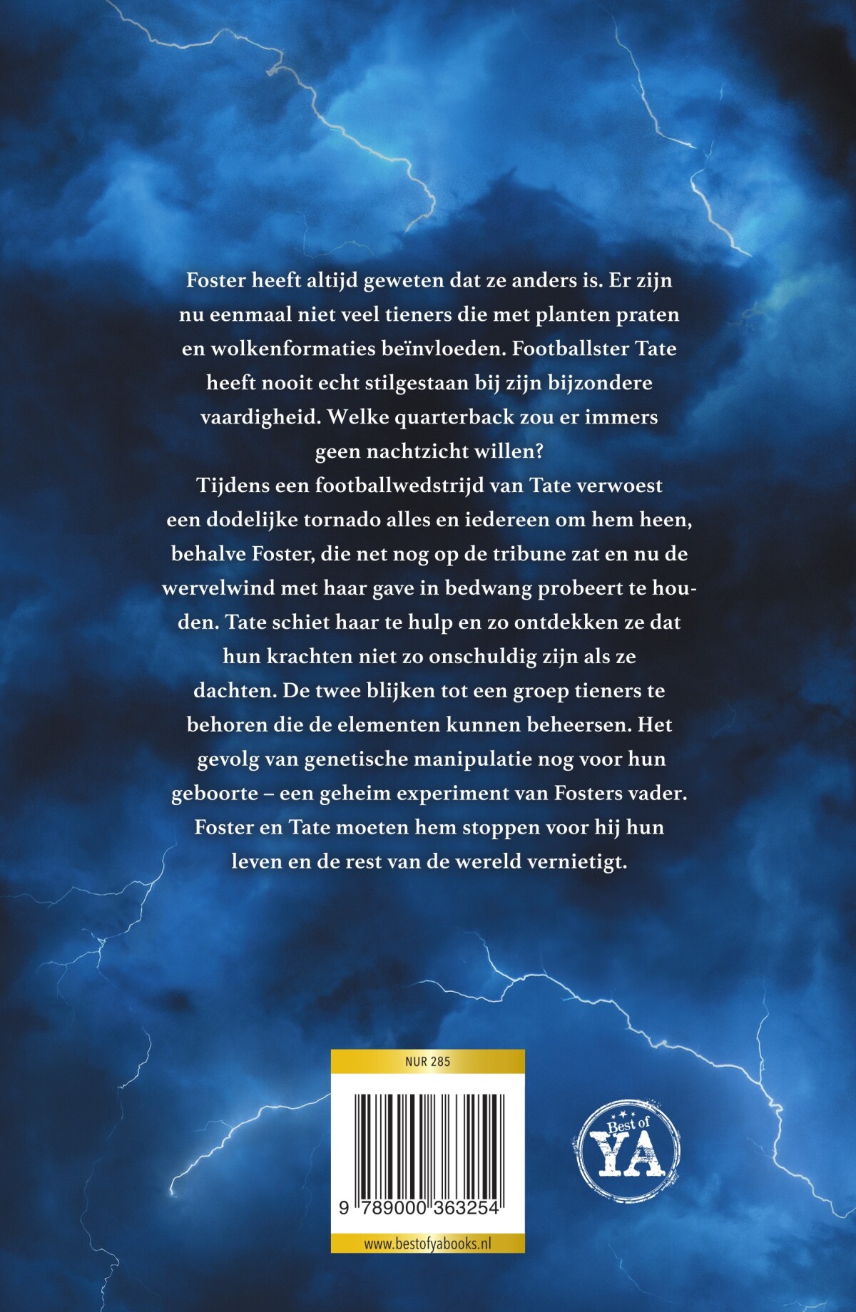 De Dysasters achterkant