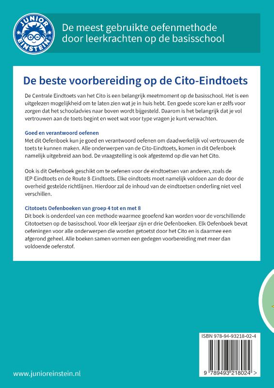 Citotoets Oefenboek (3) / Deel 3 / 1 achterkant